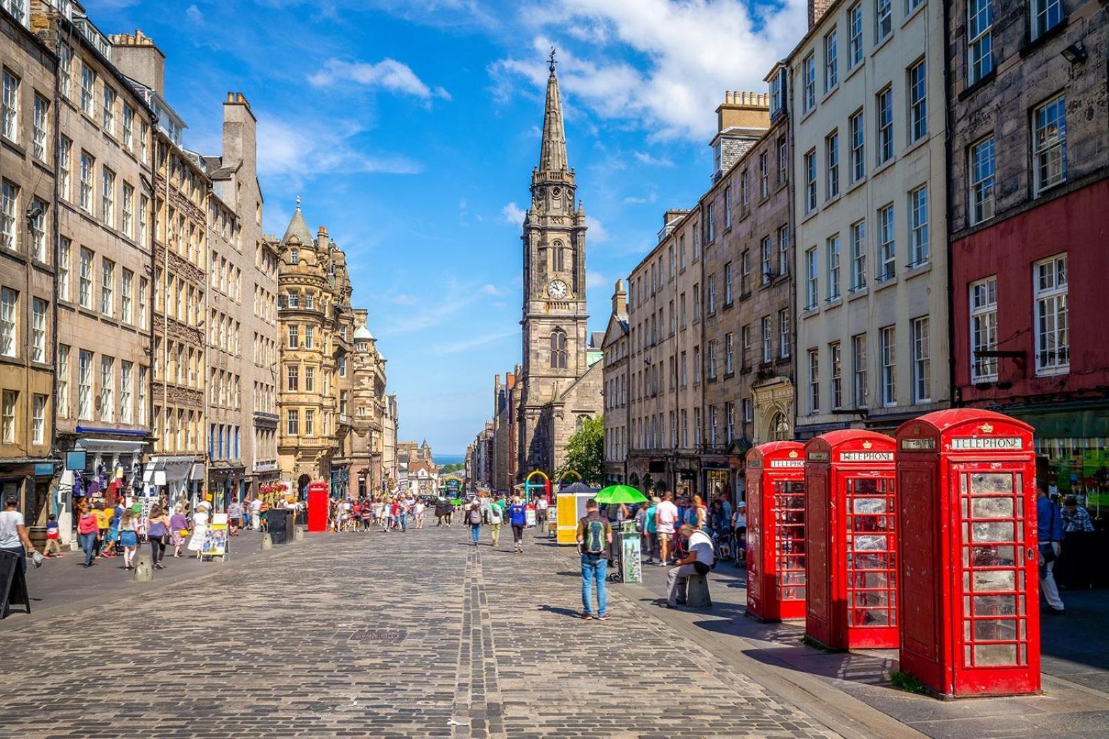 Festival Lets Apartment Edinburgh Bagian luar foto